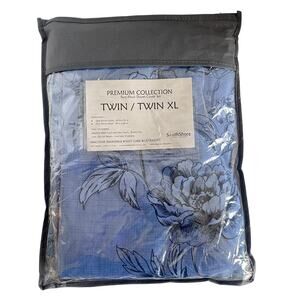Southshore Fine Linens Duvet Cover Set Twin XL Floral 2 Piece Bedding Ultrafine